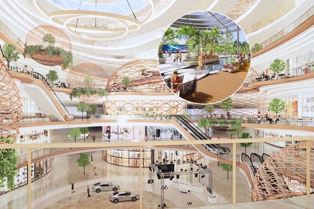 Pakuwon Batam new largest mall opening in Batam that's 25% larger than the biggest mall in Singapore VivoCity with hundreds of stores, luxury hotels, food marketplaces