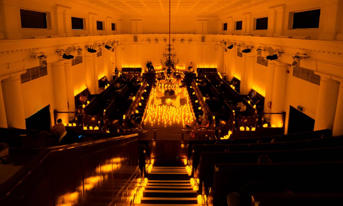 Candlelight concert at The Arts House in Singapore