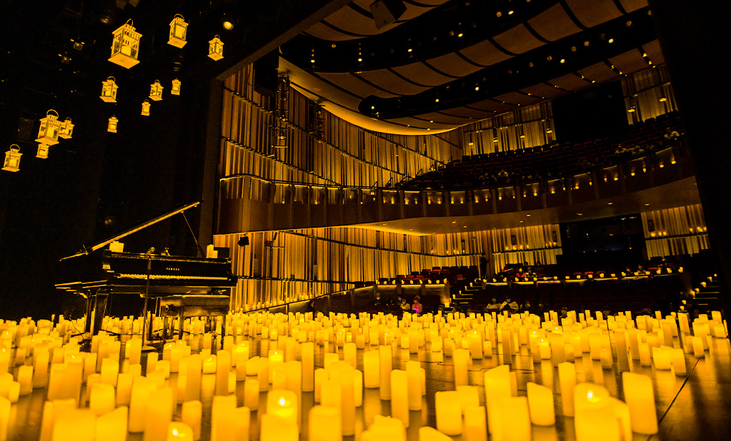 Candlelight concert at Victoria Hall in Singapore