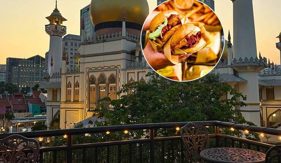 Singapore’s most gatekept rooftop has Sultan Mosque views, tandoori burgers and only 30 seats