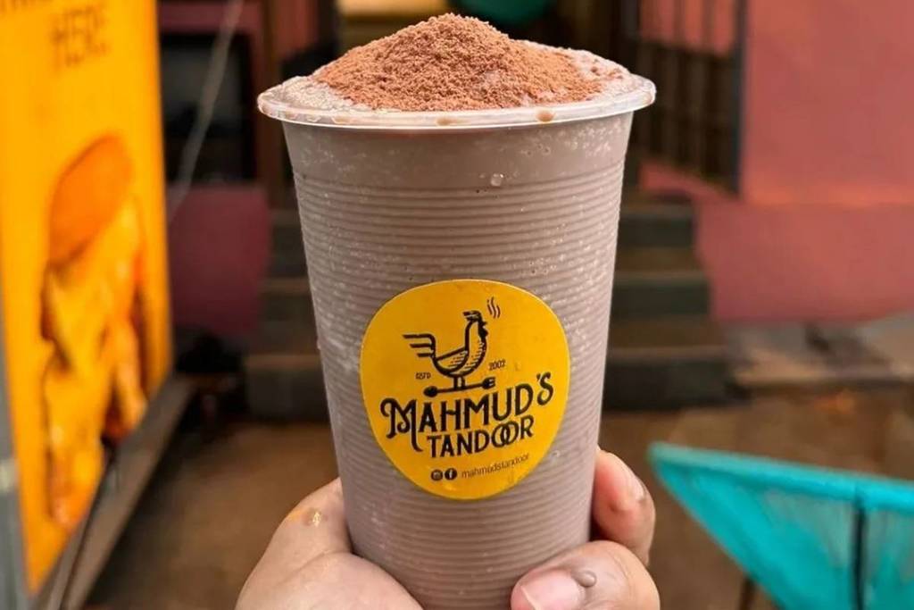 milo slushies at Madmud's tandoor in Kampong Glam