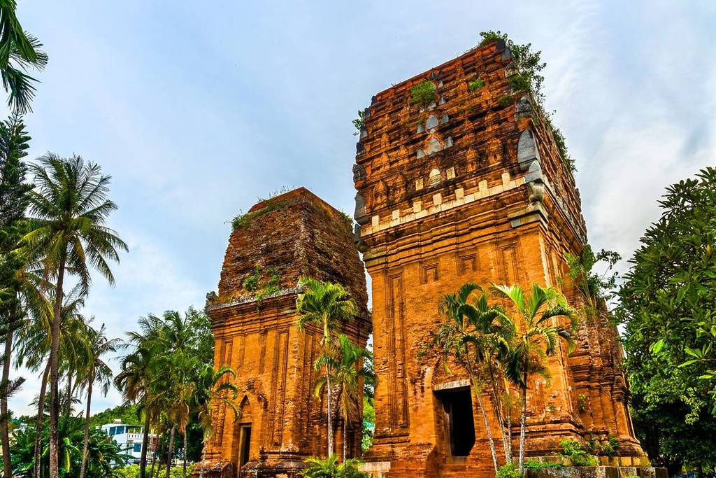 Cham Towers ancient ruins in Quy Nhon