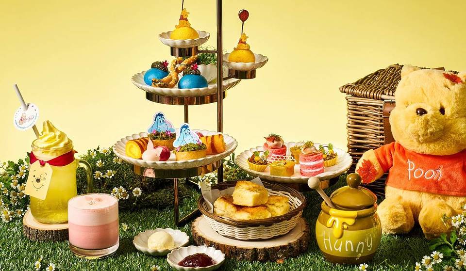 Singapore’s first Winnie The Pooh high tea is here—and it features tableside honey, 70th-floor views, and Piglet-inspired dessert