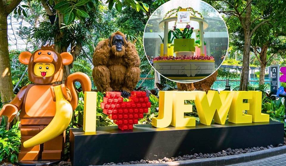 Southeast Asia’s largest LEGO Garden transforms Jewel Changi Airport—and it features 800,000 bricks and 2-metre roses