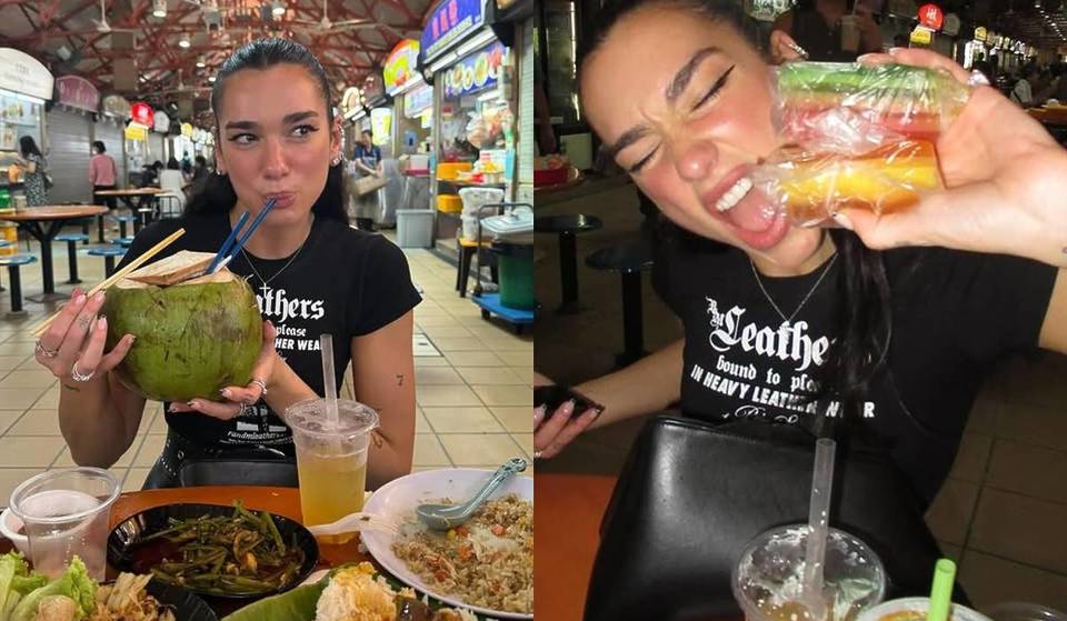 Dua Lipa names Singapore’s Maxwell Food Centre as her favourite place to eat—on a huge list of 130 global destinations