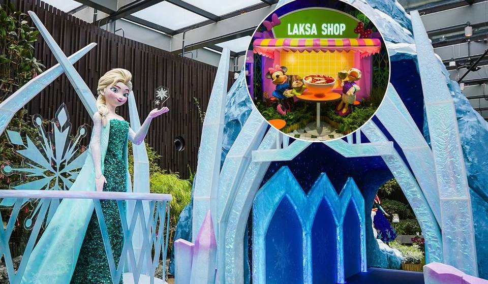 There’s a new Disney floral showcase at Gardens By The Bay—featuring an interactive Frozen zone, Winnie The Pooh and a local laksa twist