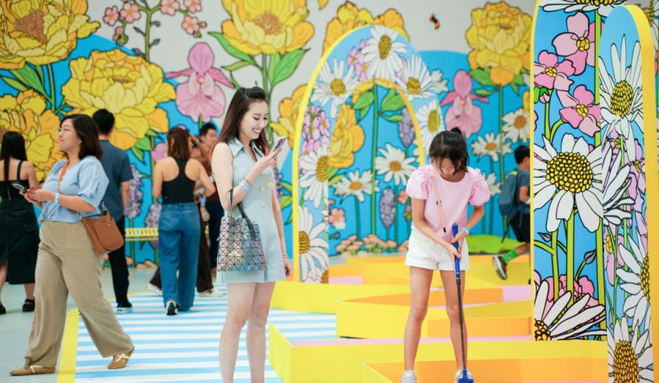 A curious art destination lives inside Gardens by the Bay, and a new playful experience has just joined the lineup