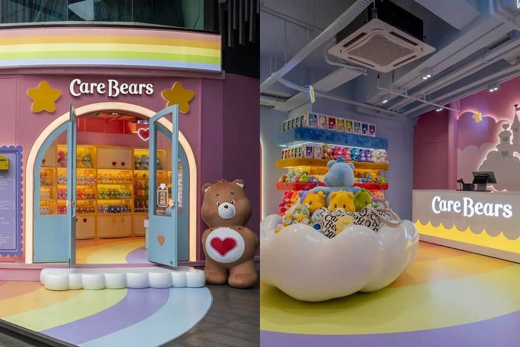 Care Bears Bukit Bintang toy store Kuala Lumpur massive store with bears, food, exclusive items 