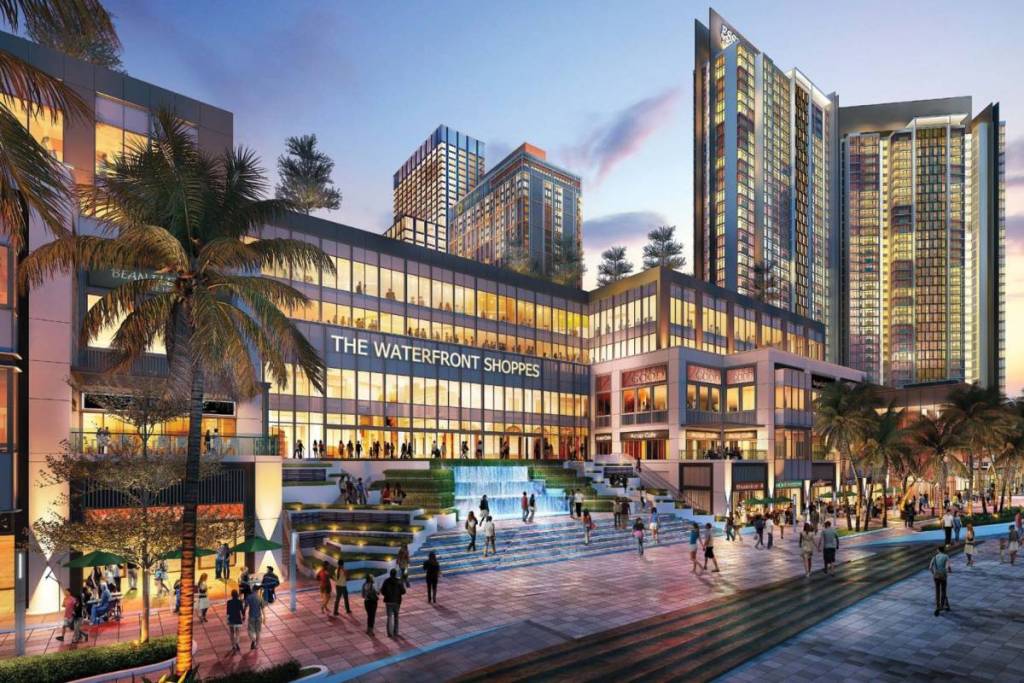 waterfront shoppes mall in Penang Malaysia