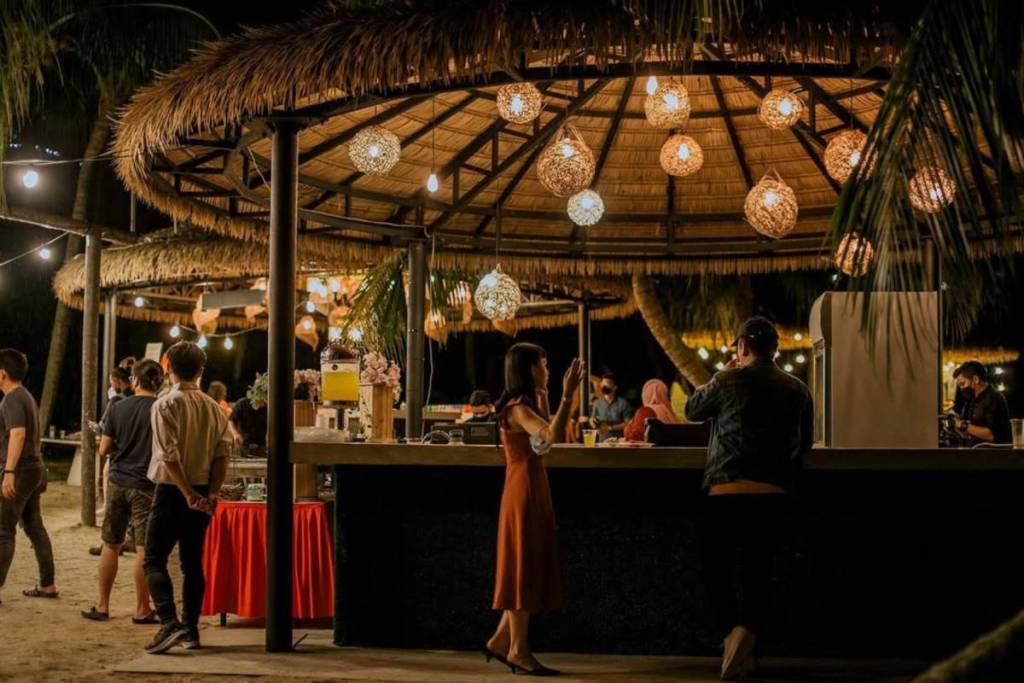 beachside bar Beletime Danga Bay in Johor Bahru