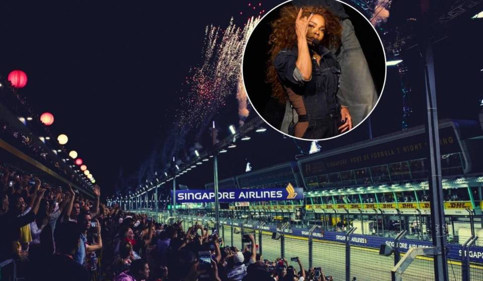 F1 Singapore 2026 adds a-list acts with JJ Lin, Zara Larsson &amp; Janet Jackson’s 15-year return