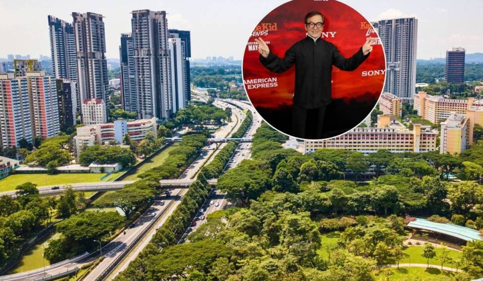 Jackie Chan inspires 900 Singapore students in Toa Payoh with tales of his humble past