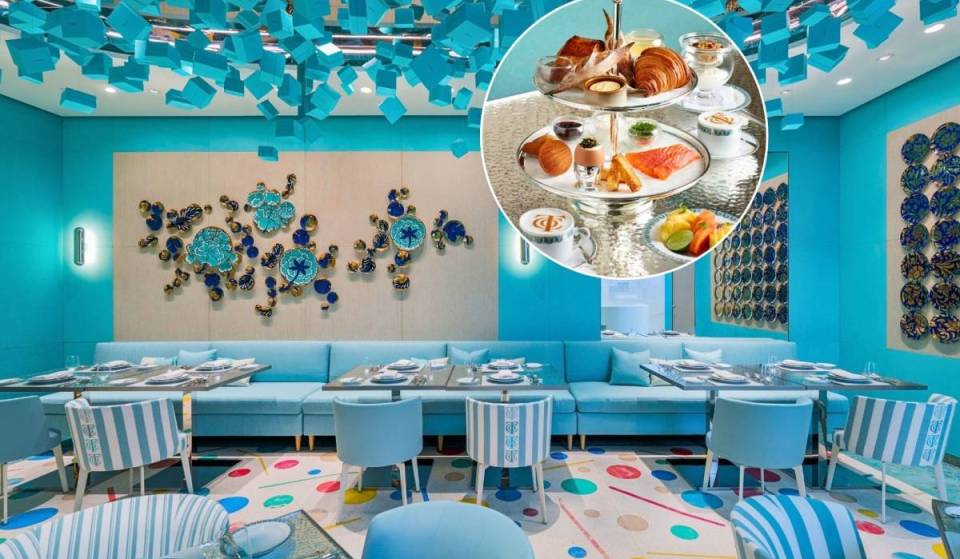 Tiffany’s famous Blue Box Cafe opens in SG next week &amp; here’s what to eat from the Michelin-starred chef