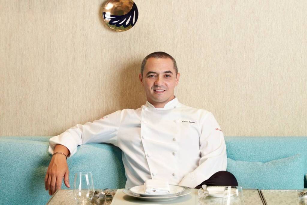 Chef Julian Michelin starred chef for Tiffany's 
