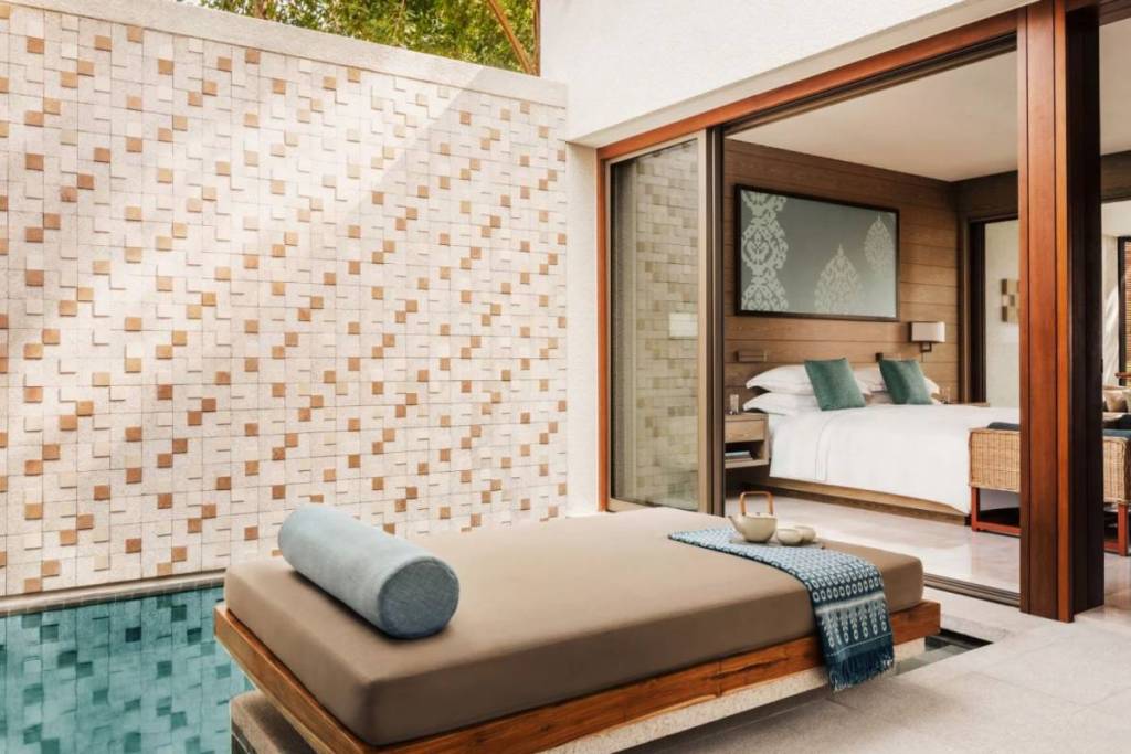 private suites with plunge pools new hotel