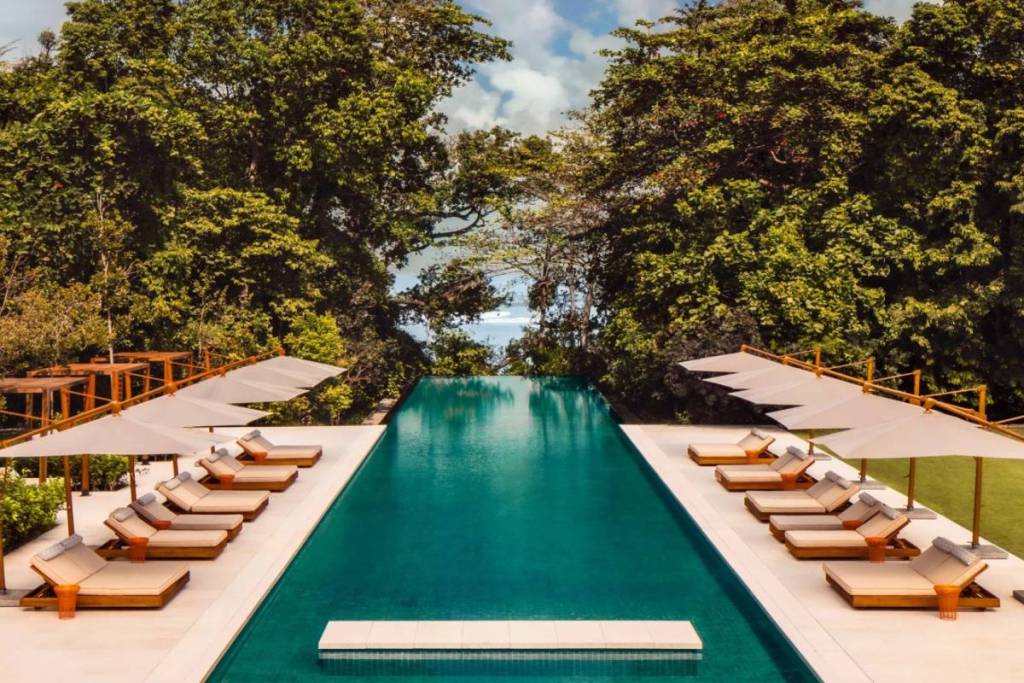 main pool at Desaru Coast beach resort