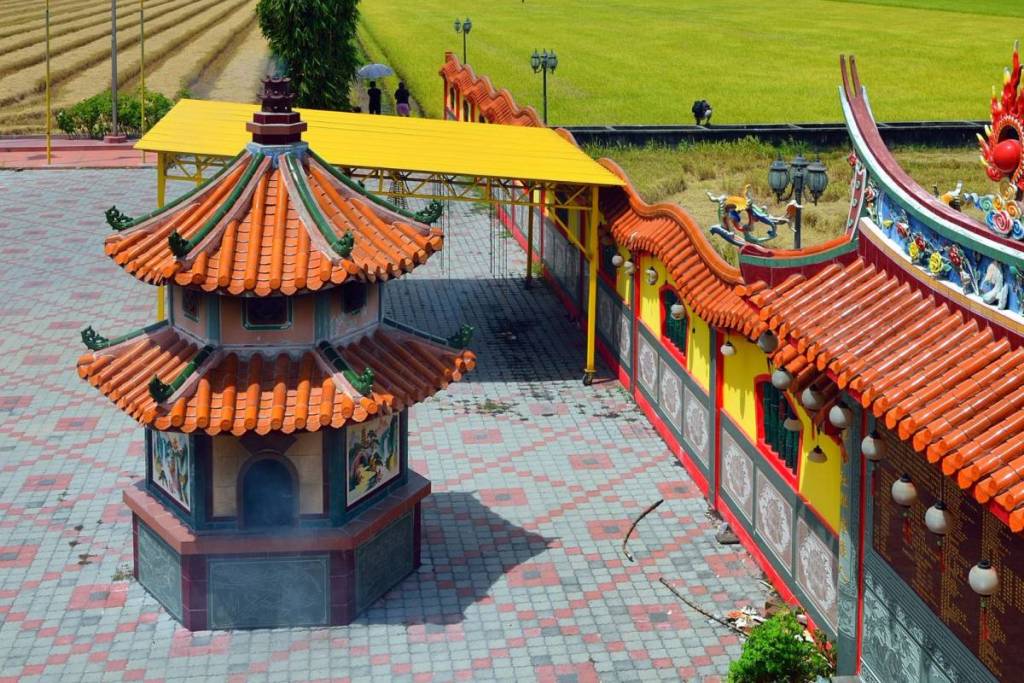 Temple in Sekinchan Malaysia 