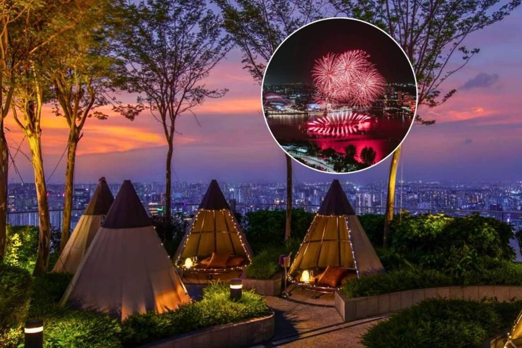 best rooftop bars for unblocked NDP 2026 fireworks views where to watch National Day Parade fireworks in Singapore