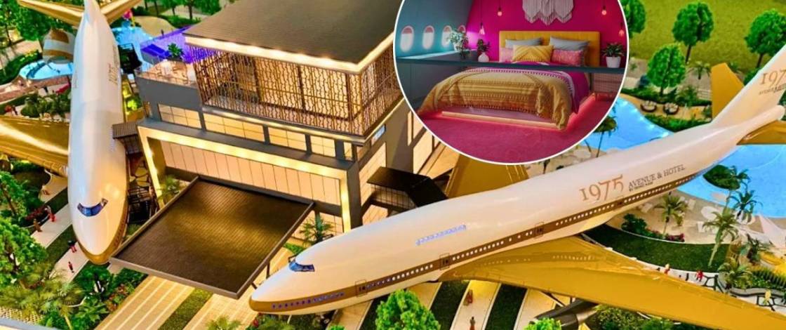 20 mins from SG: Sleep inside a real Boeing 747 at JB’s first Airplane Resort (It even has a beach)