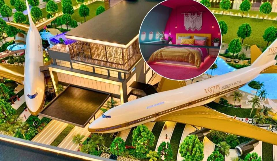 20 mins from SG: Sleep inside a real Boeing 747 at JB’s first Airplane Resort (It even has a beach)