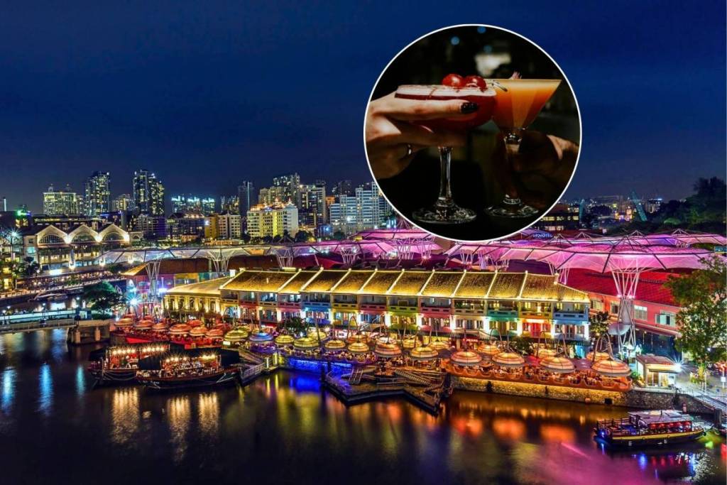 4AM drink sales at Clarke Quay and Boat Quay made permanent after 1-year trial liquor permits Singapore