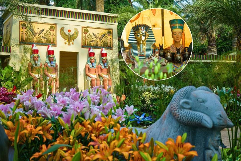 Lilytopia 2026 Gardens by the Bay's first Egypt Floral Display features 7,000 lilies & ancient temples and marking 60 years of ties