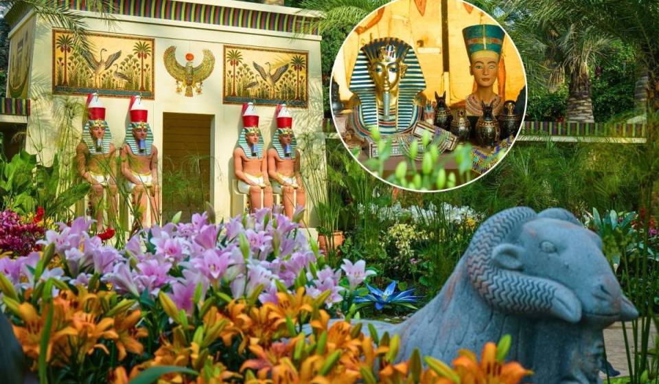 Gardens by the Bay’s first Egypt display features 7,000 lilies &amp; ancient temples—marking 60 years of ties