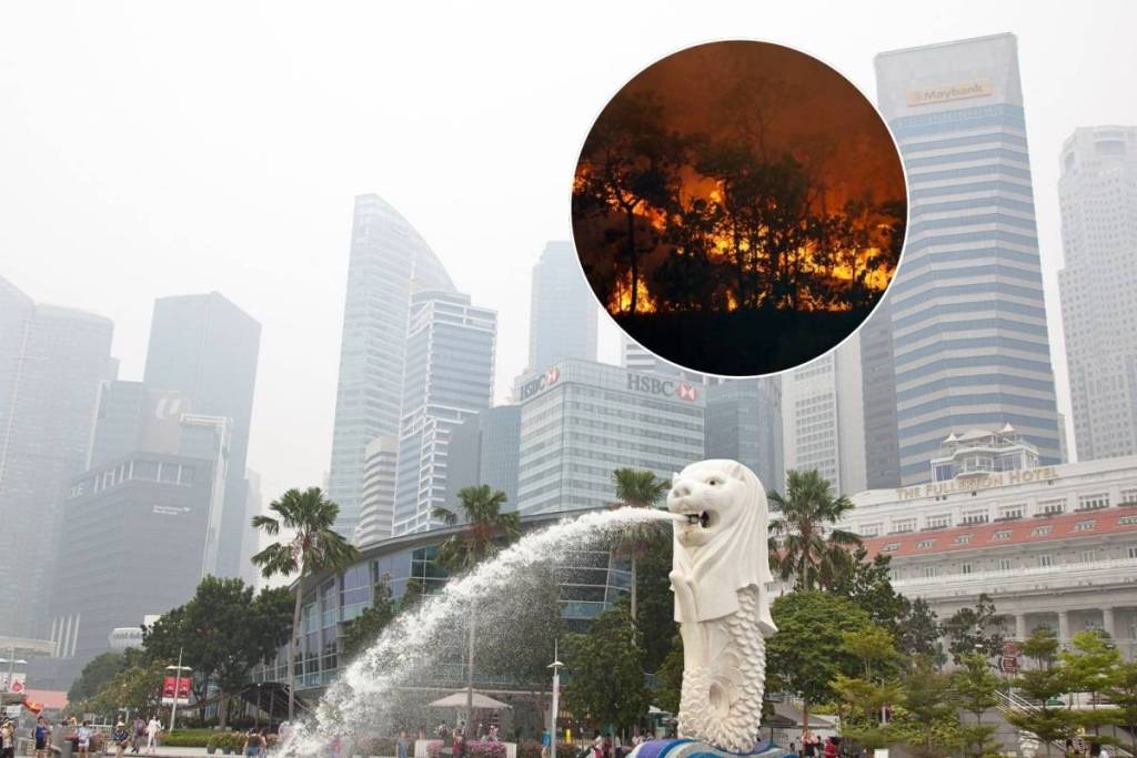 Singapore haze crisis deepens as PSI nears unhealthy level and it could be worst than the 2015 haze in Southeast Asia