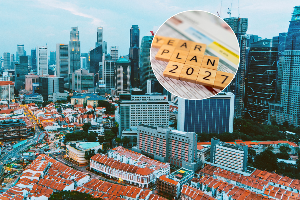 Singapore public holidays calendar 2027 dates by MOM with 11 dates and 5 long weekends
