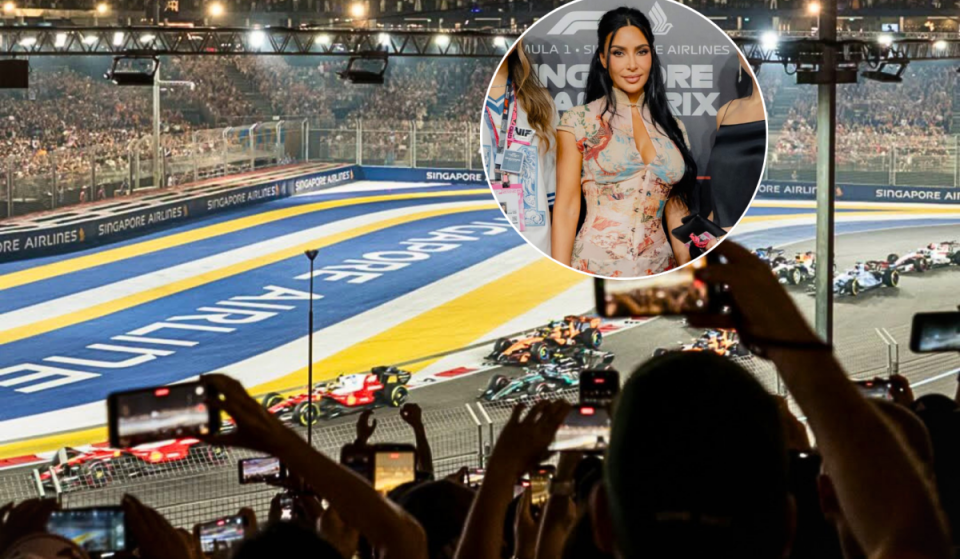 Kim K, Tzuyu &amp; Felix stole the show at F1 Singapore Grand Prix 2026 (see who else was there)