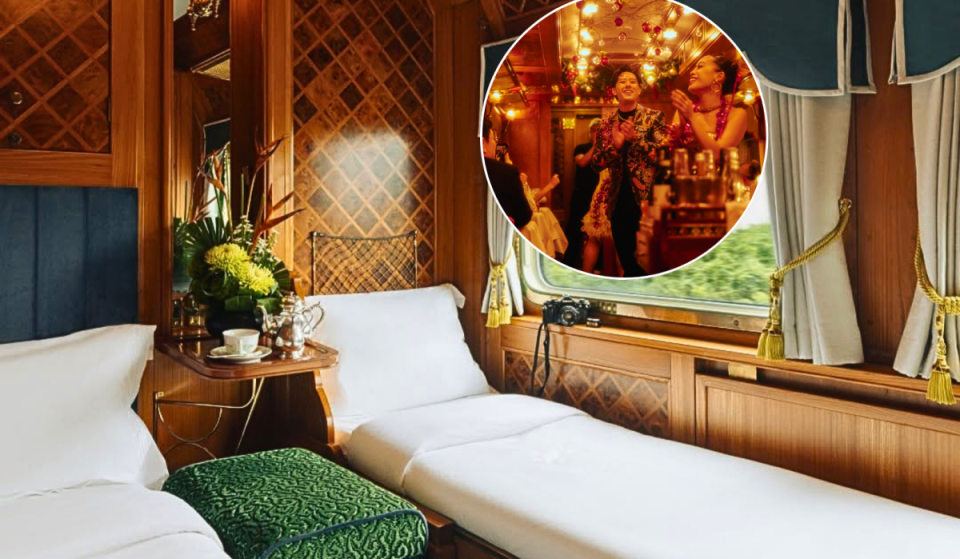 Dior spa &amp; champagne countdowns: Ride a luxury Christmas jungle train from Singapore this December