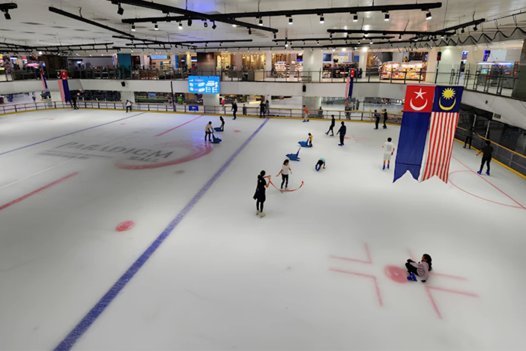 ice rink at Paradigm Mall JB built on haunted grounds
