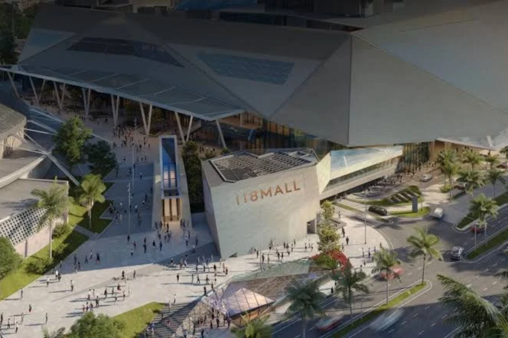 118 Mall exterior 