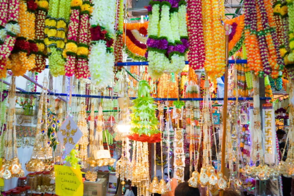 traditional bazaars in Singapore November Diwali