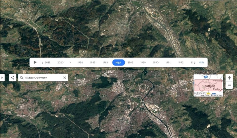How Stuttgart has changed over the last 40 years