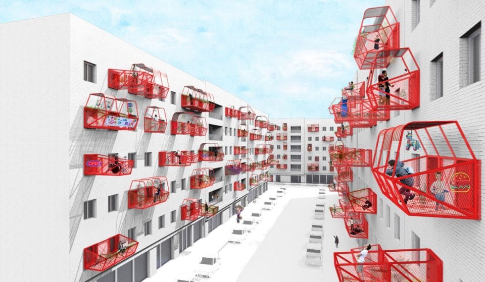 Vorgefertigte Terrassen: Revolution des Urbanismus nach dem Covid?
