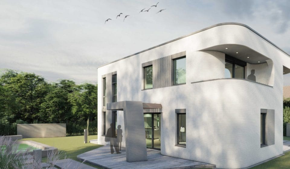 The first 3D-printed residential building opens in Germany