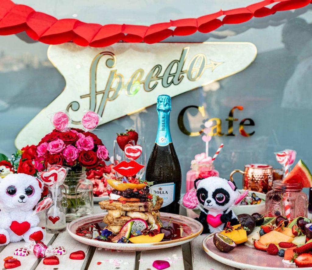 breakfast or brunch spread at speedos cafe in sydney