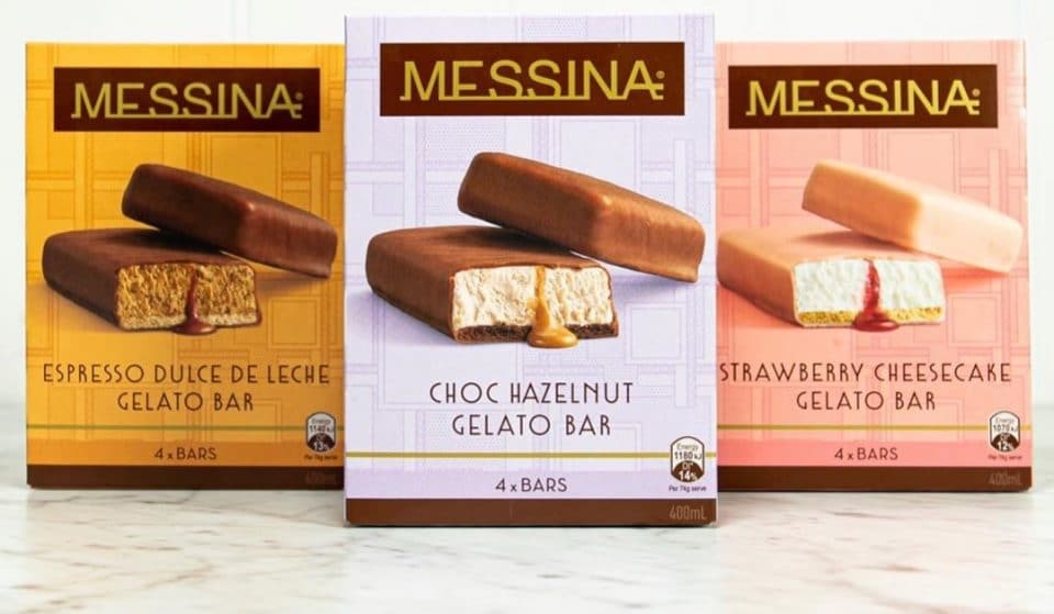 Messina Gelato Bars Have Hit Supermarkets Across Australia And They Are Here To Stay
