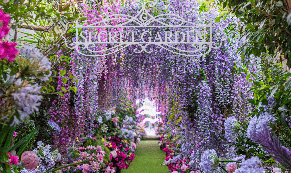 The Grounds Of Alexandria Has Transformed Into A Secret Garden And Its