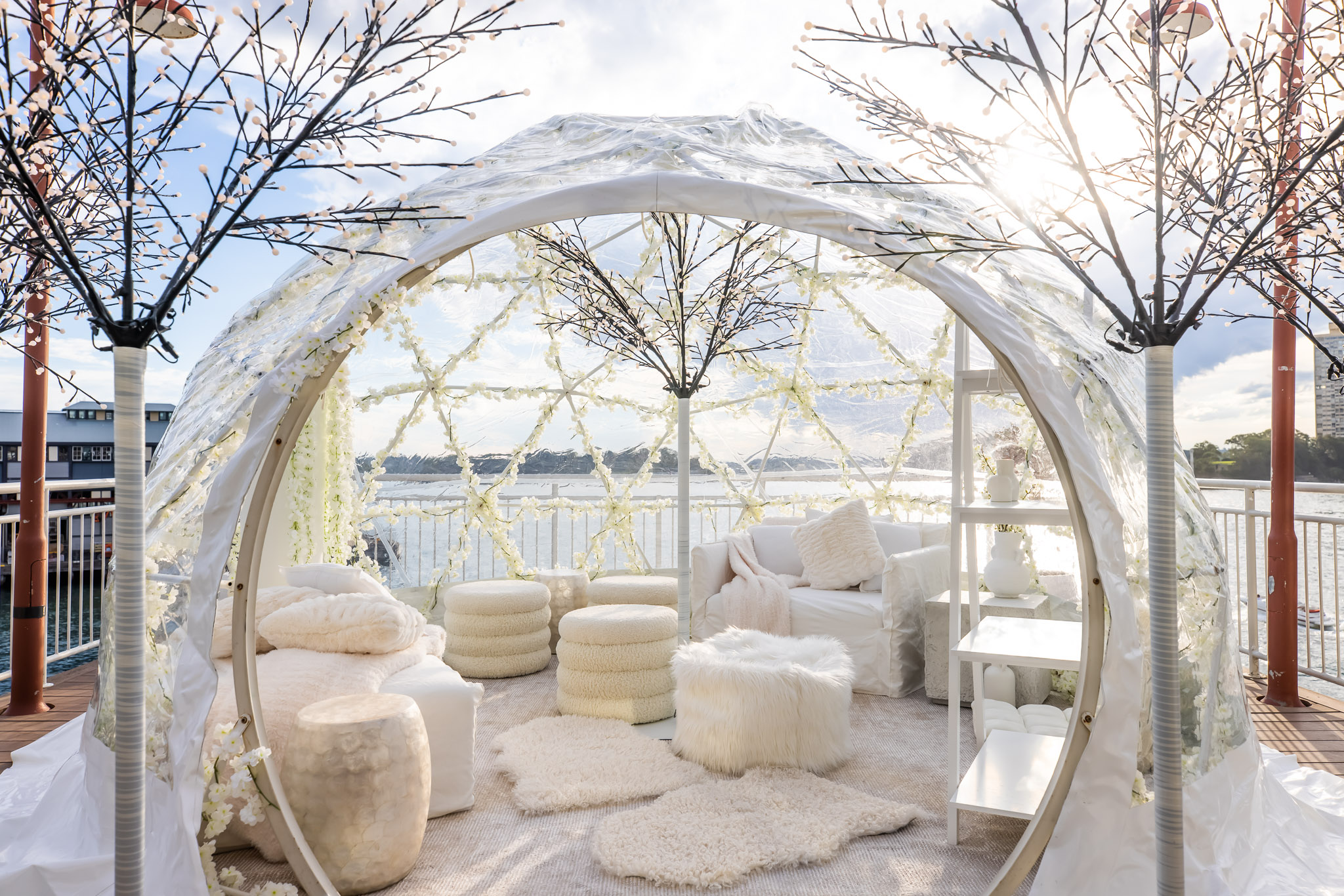 Igloos on the Pier, 2022 Secret Sydney