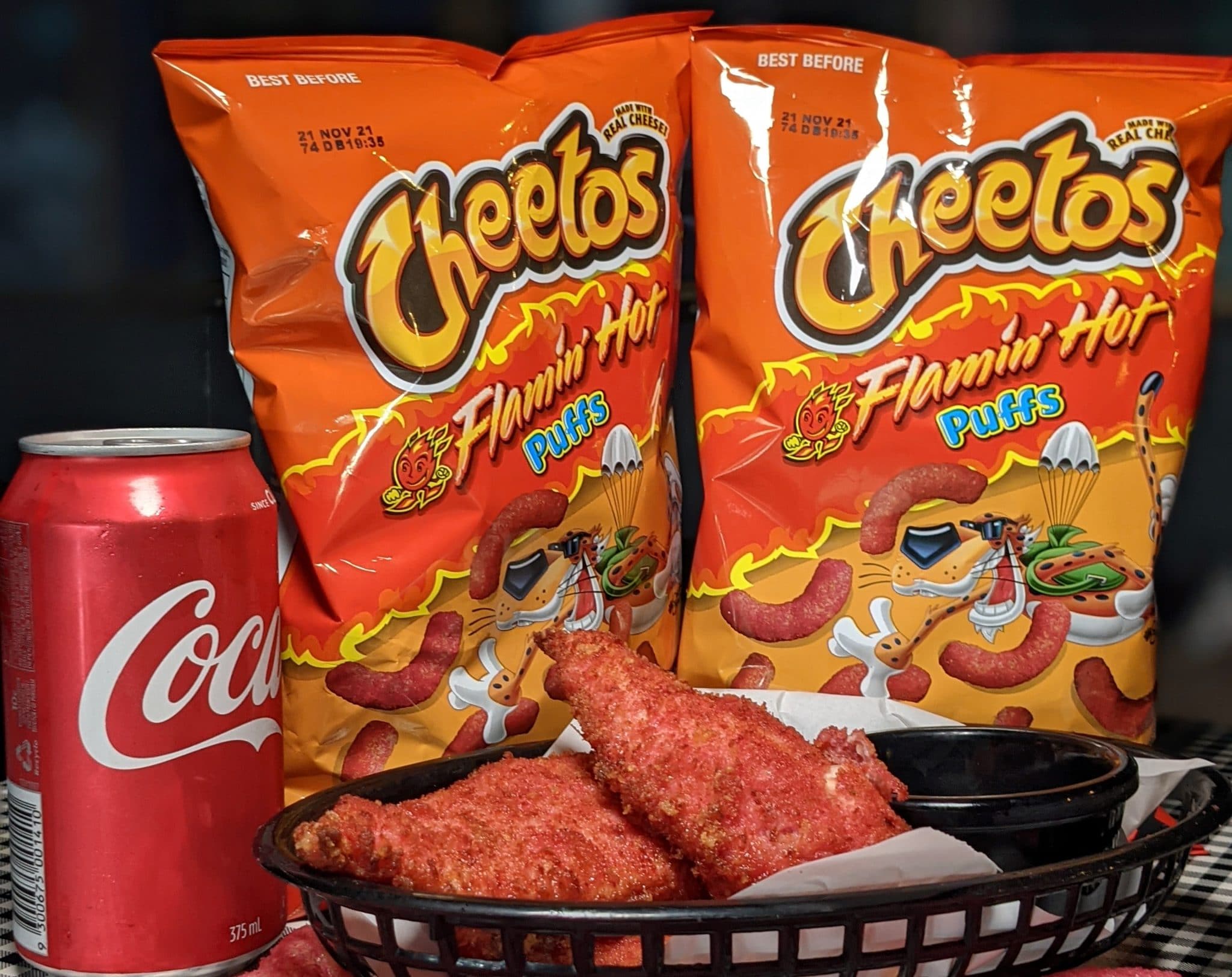 This Burger Joint In Penrith Is Serving Flamin’ Hot Cheetos Chicken