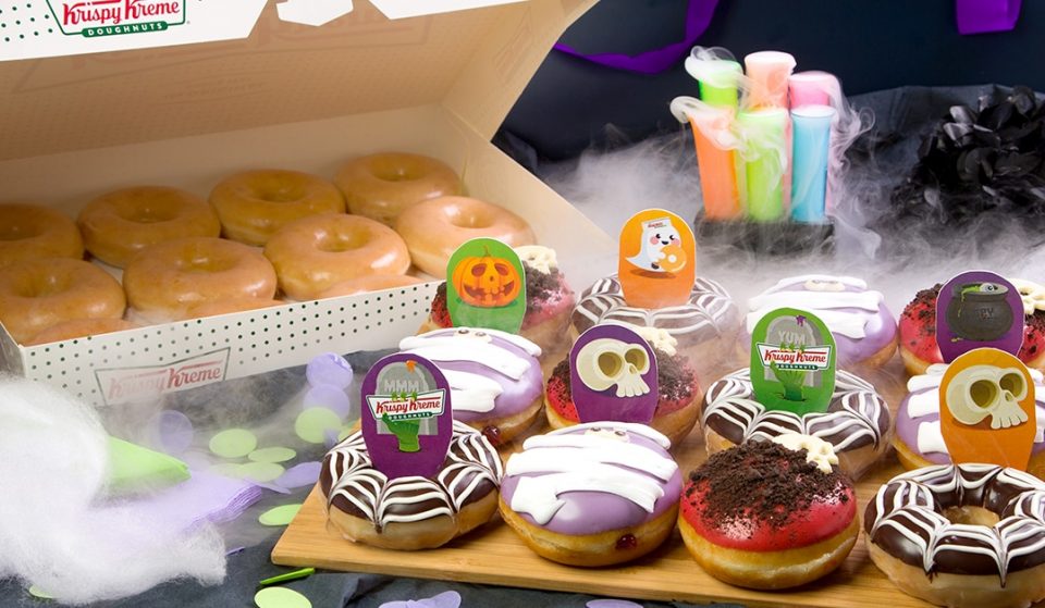 No Tricks, Just Treats — Sink Your Teeth Into Krispy Kreme’s Spooky Halloween Doughnuts