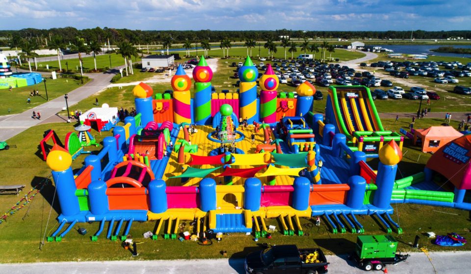 The World’s Largest Inflatable Bouncy Castle Returns To Sydney This Weekend