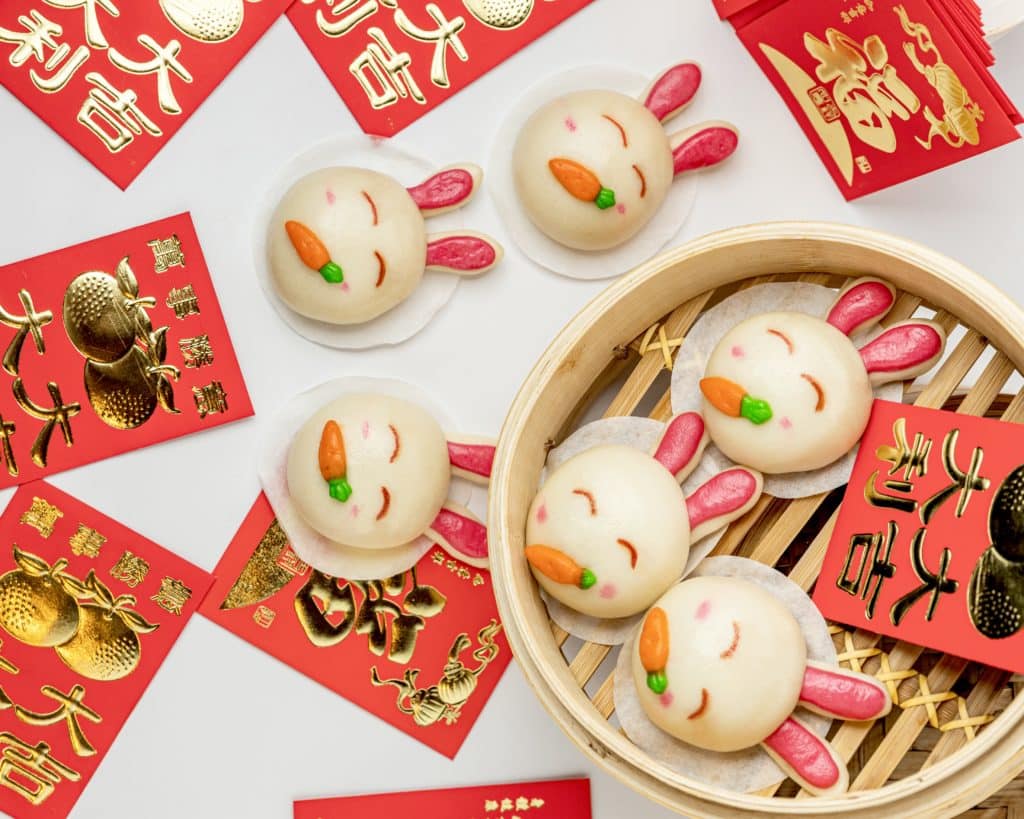 rabbit buns by din tai fung