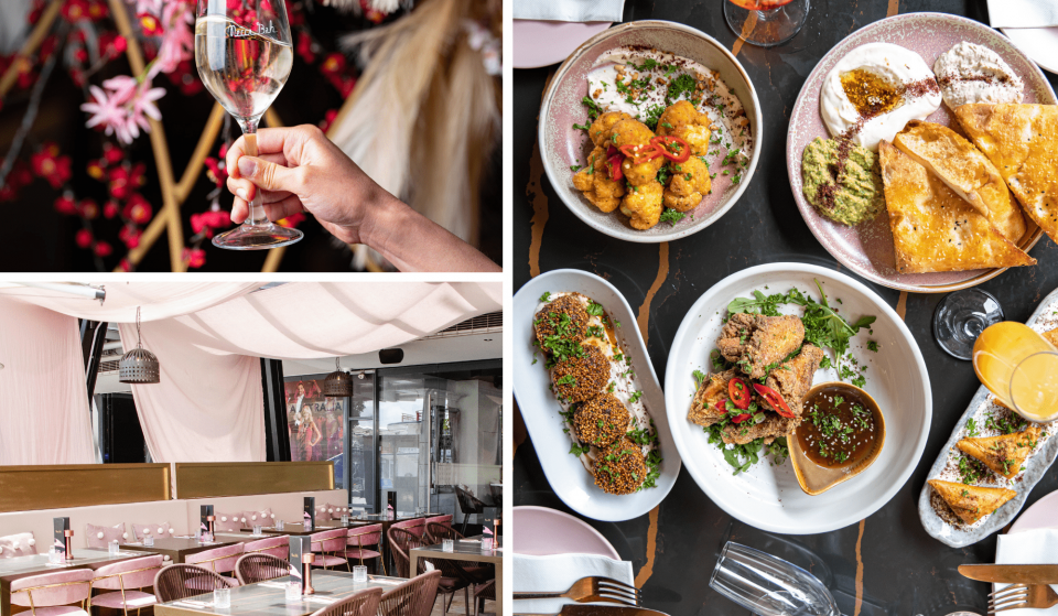 Tuck Into A Bottomless Brunch With Free-Flowing Mimosas At This Perfectly Pink Restaurant
