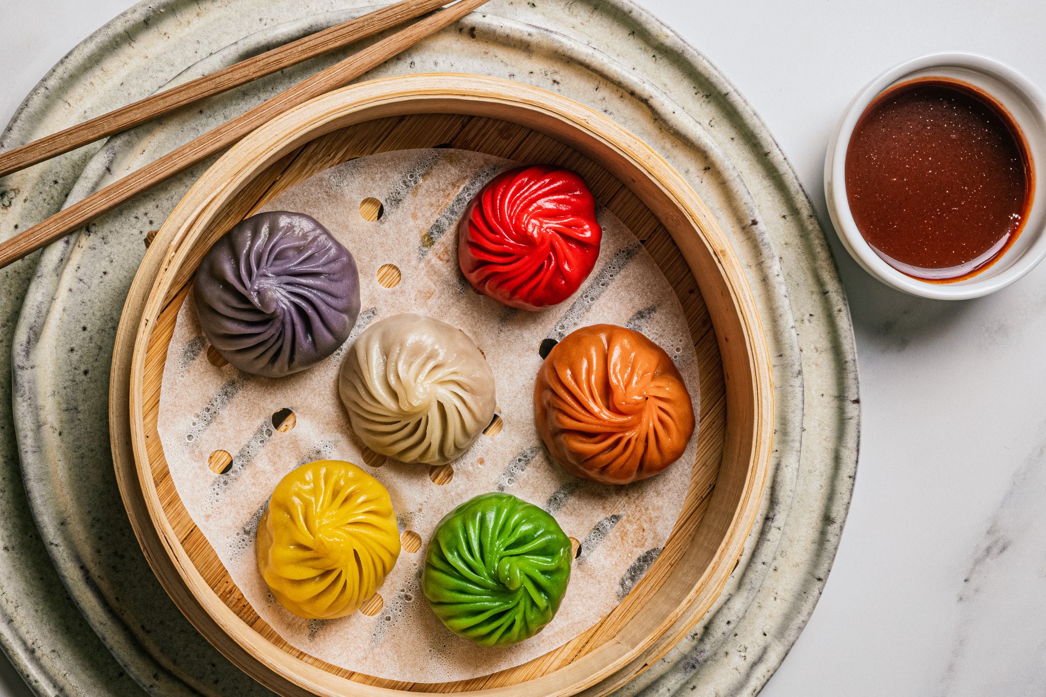 Rainbow Dumplings By Din Tai Fung Secret Sydney