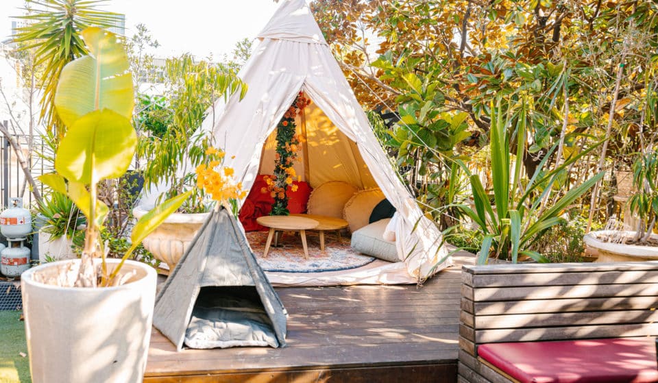 This Surry Hills Bar Has Transformed Into A Bohemian Glamping Hideout For Winter