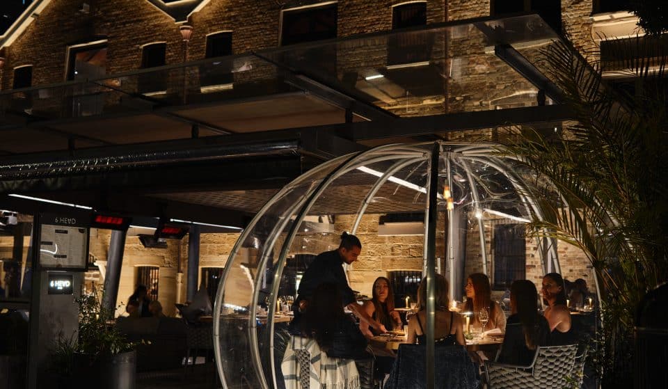 Stay Cosy In These Intimate Harbourside Dining Domes This Winter