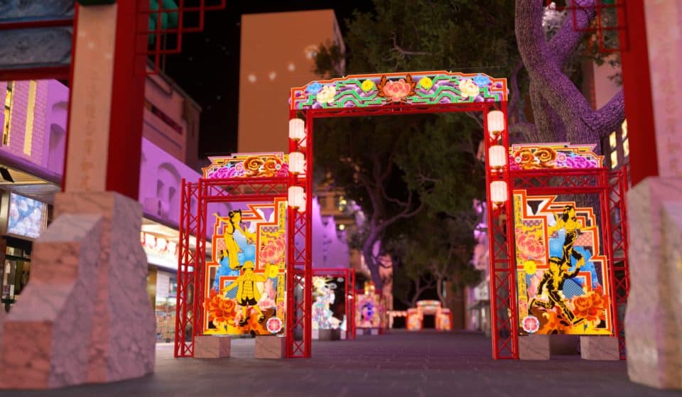 Chinatown Has Transformed Into A Neon Playground For A Vibrant Street Festival